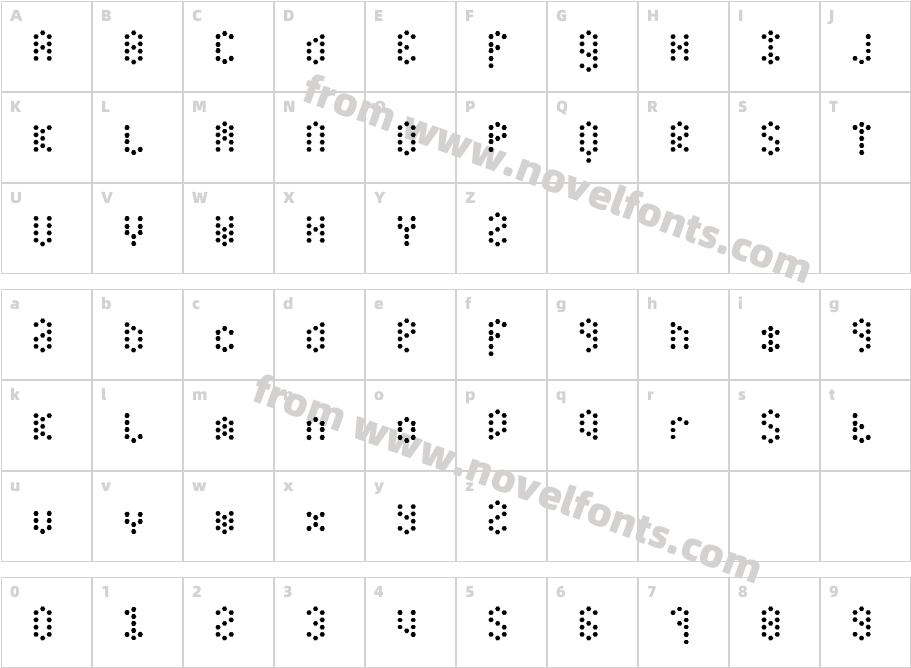 honey LightCharacter Map