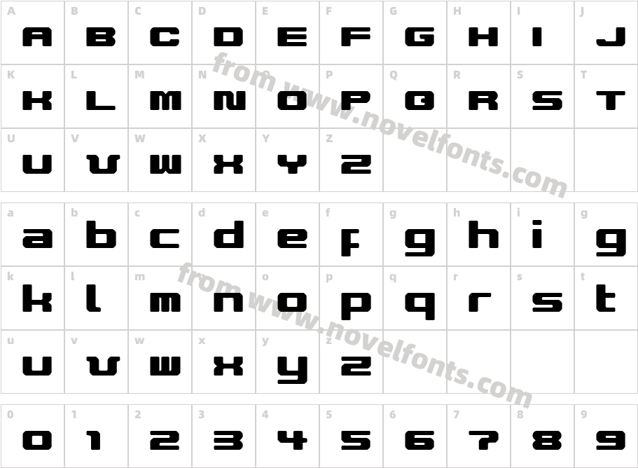 improvise v9Character Map