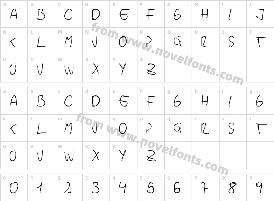 jopea302 SimpleCharacter Map