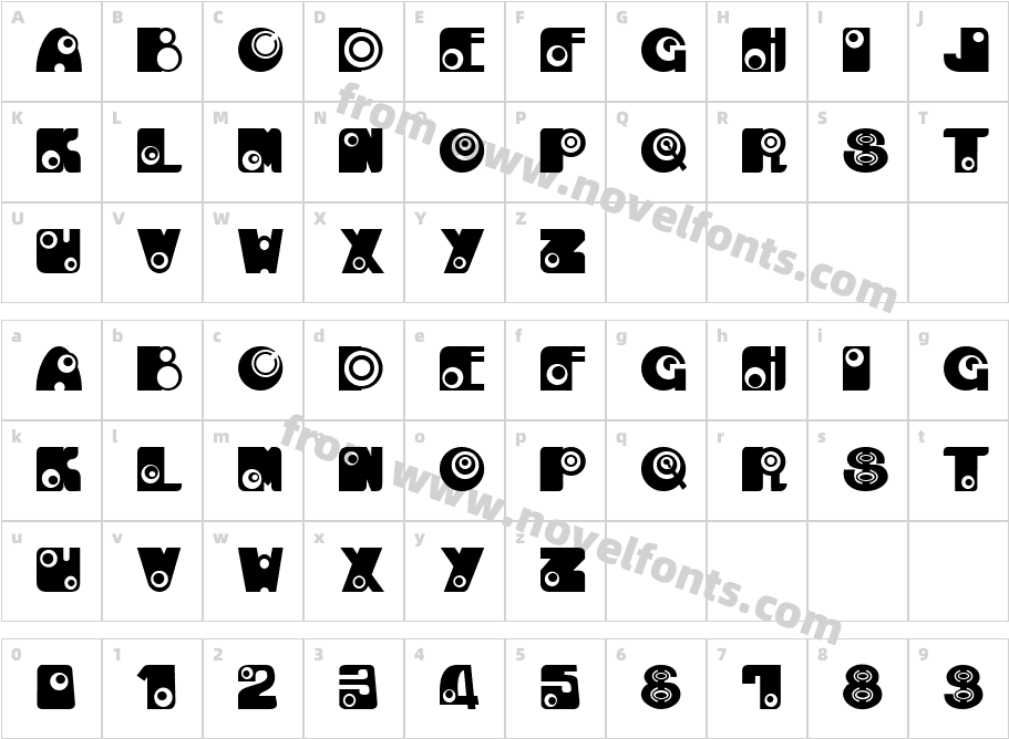 kan ECharacter Map