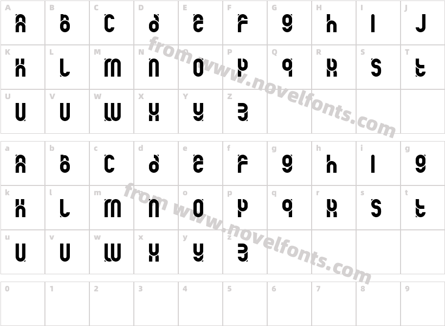 kawai desu normalCharacter Map