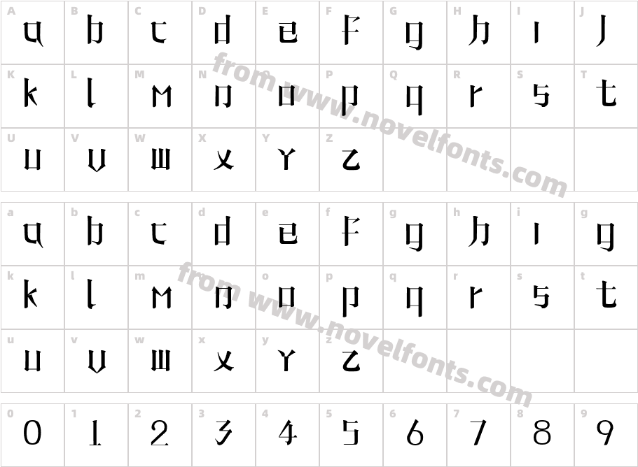 line-phone-fontCharacter Map