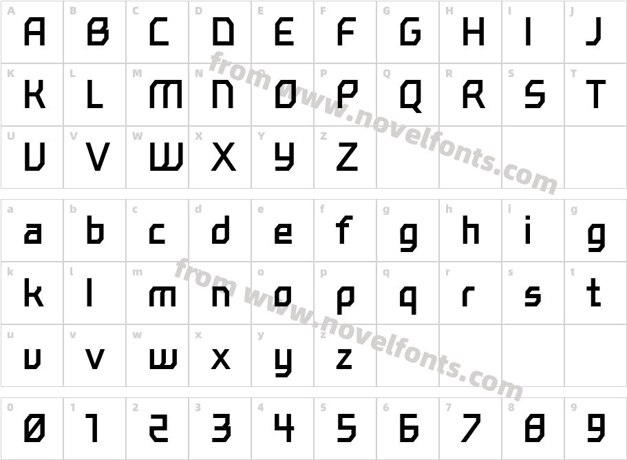 mechanik RegularCharacter Map