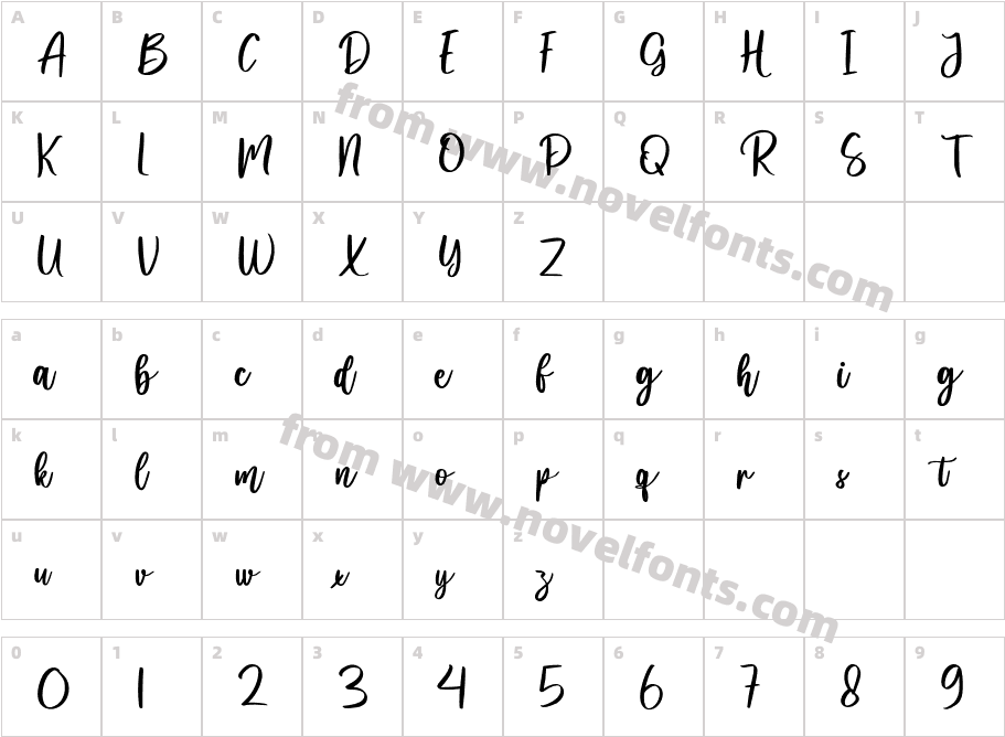 metadineCharacter Map