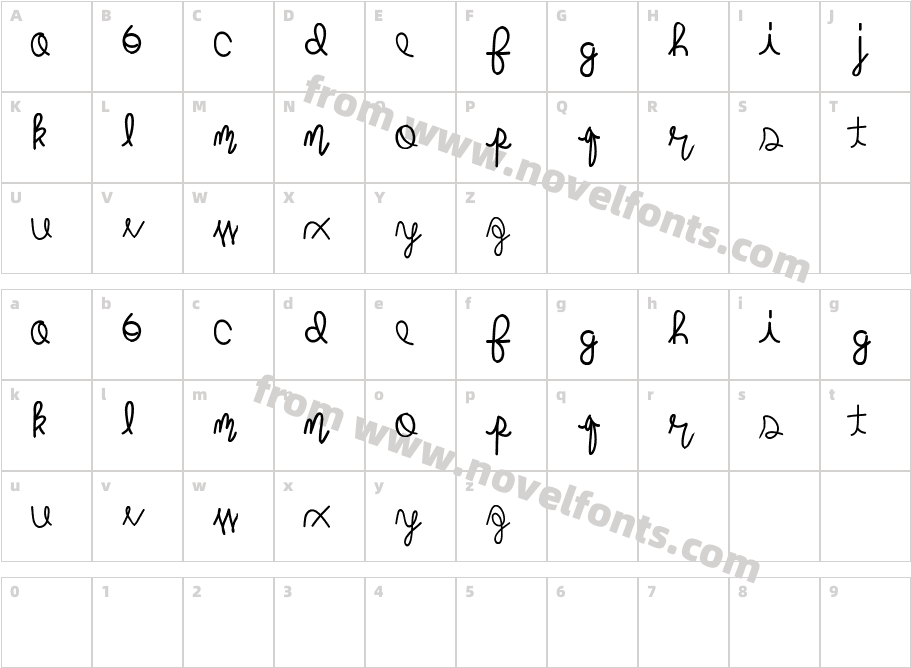 mightyropingCharacter Map