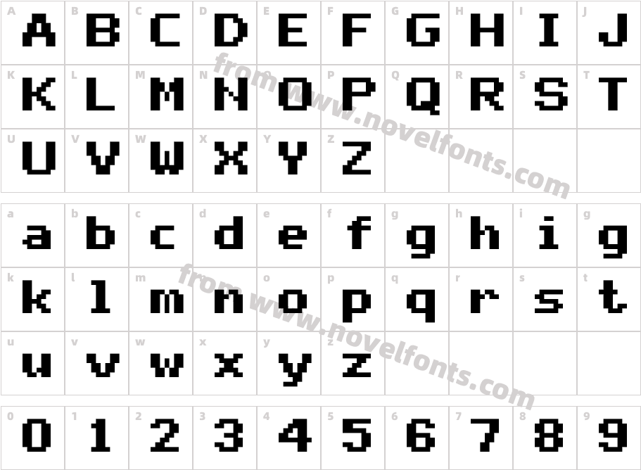 mono 07_66Character Map