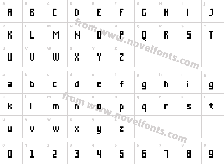 mousetrapCharacter Map