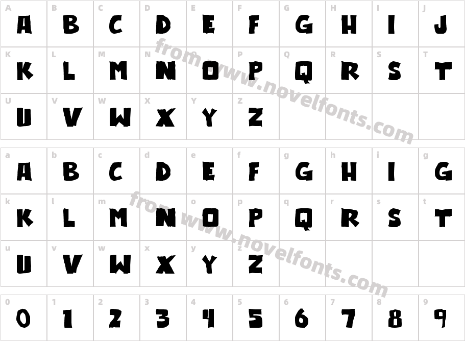 outlanderCharacter Map