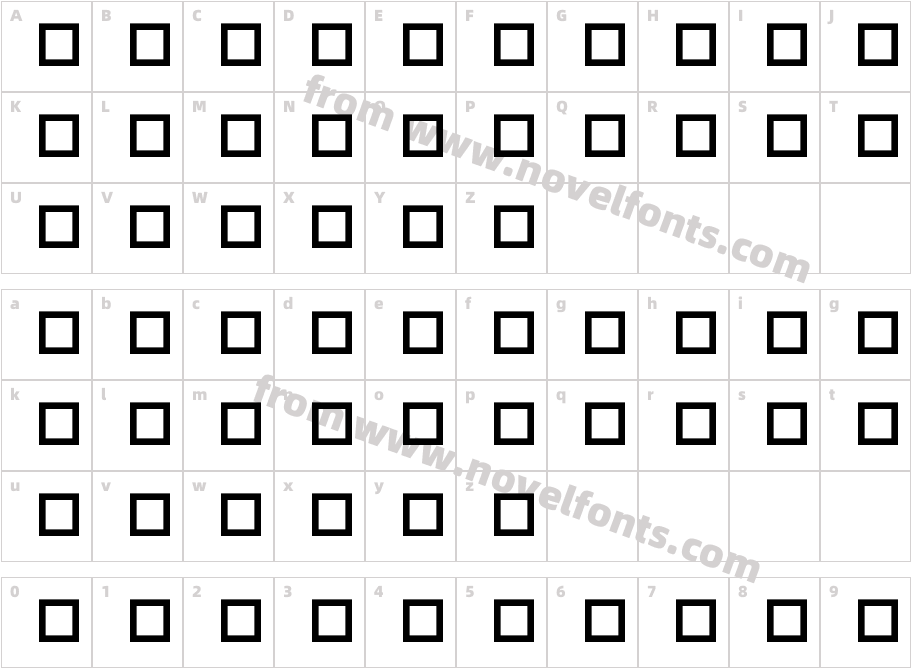 pf_sstar1Character Map