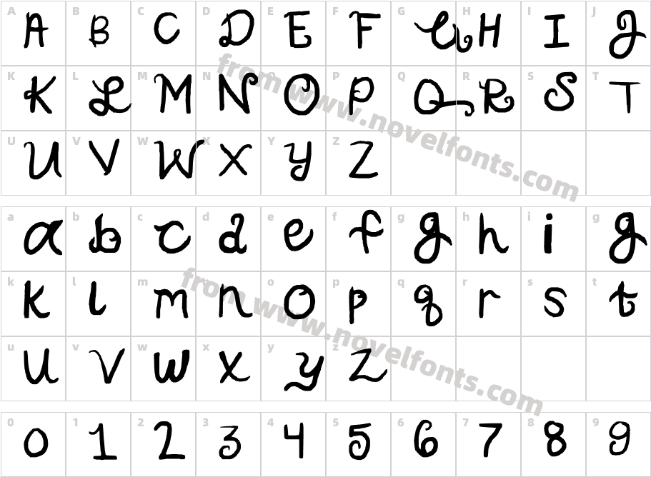 pop-u-larCharacter Map