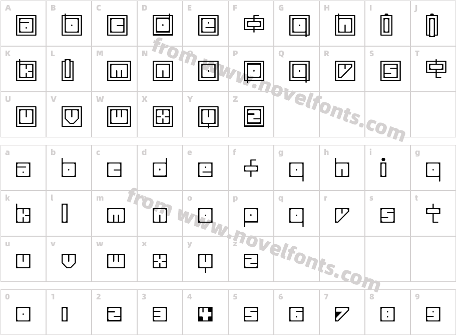 prayerCharacter Map