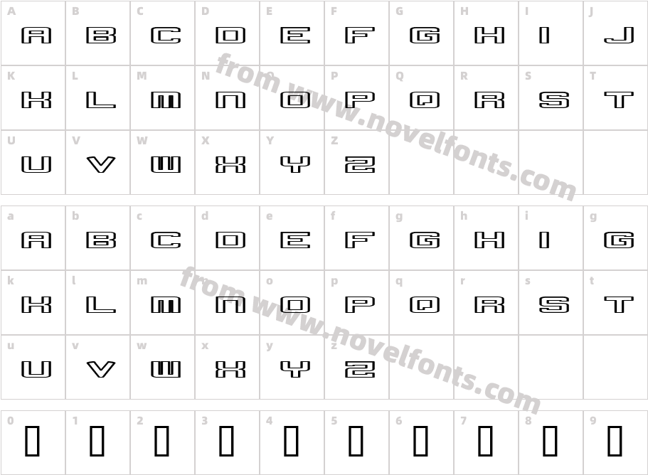 pusherCharacter Map