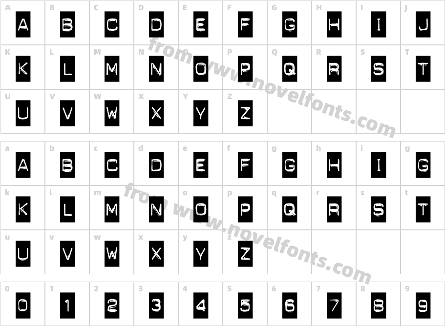 DynamoeCharacter Map