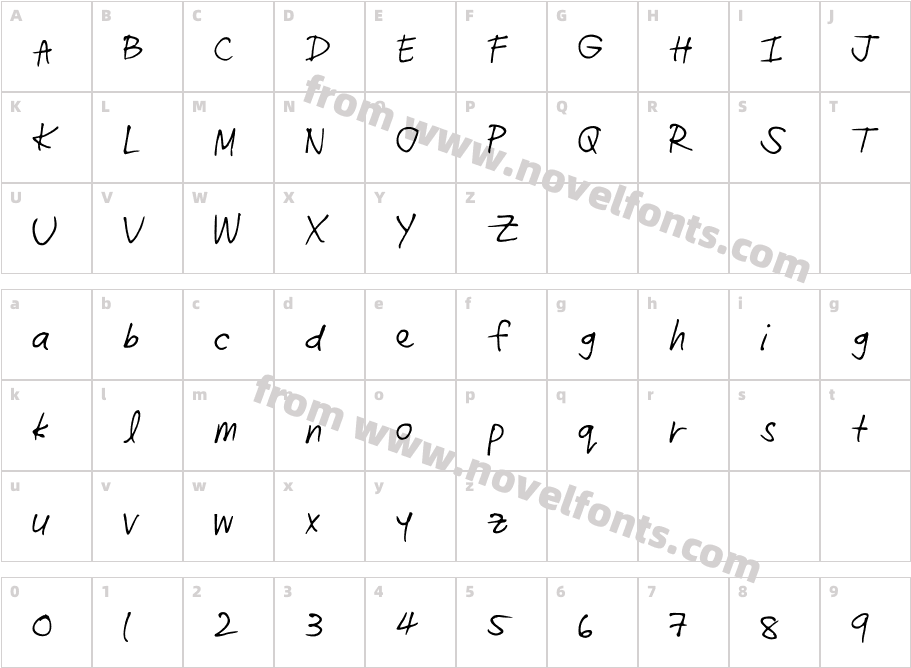 radhi4Character Map