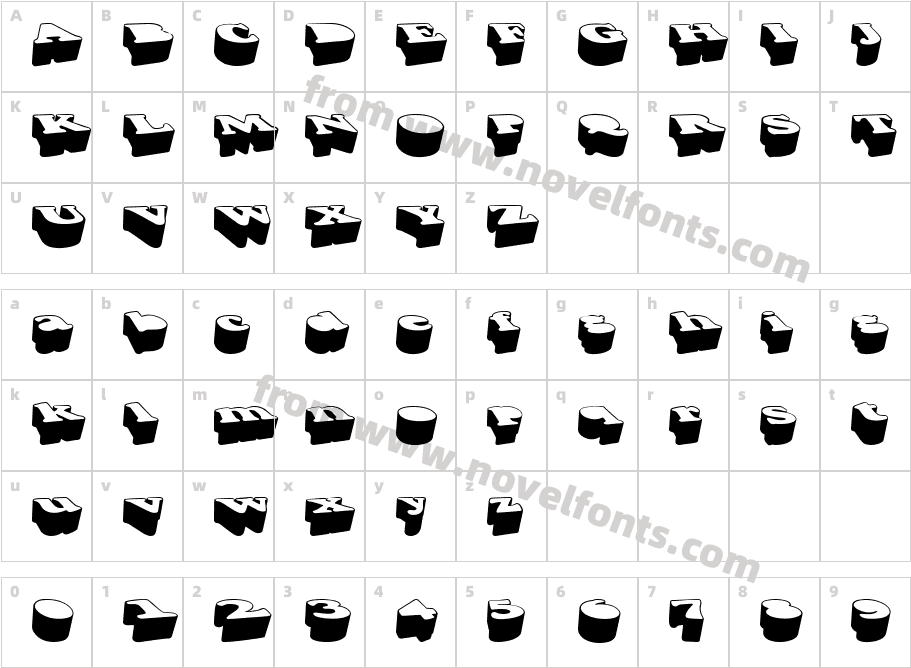 razzoCharacter Map