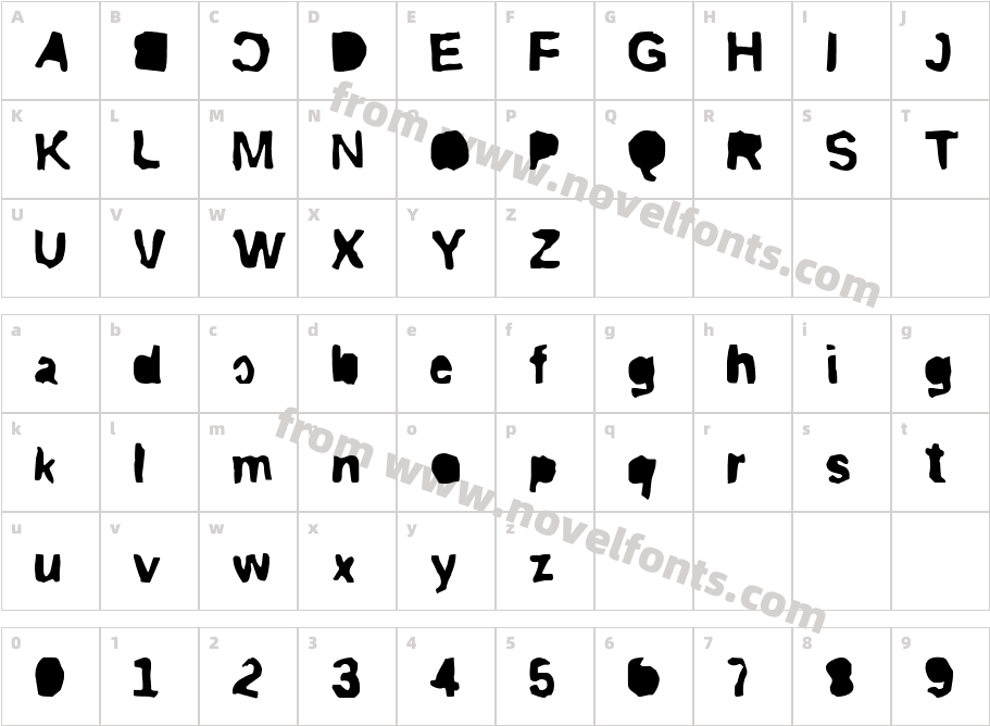 ripTRASHround MirrorCharacter Map