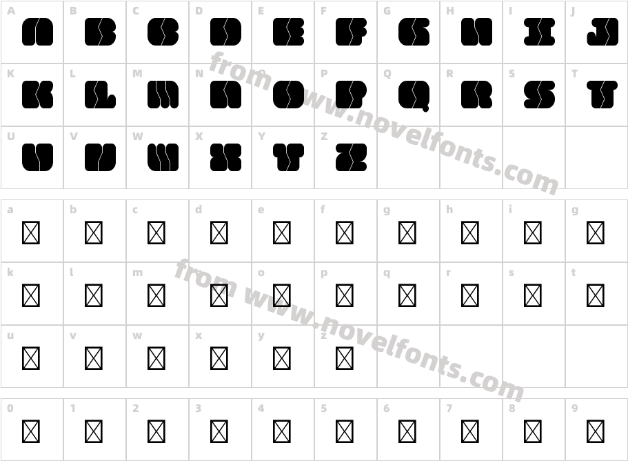 ripper RegularCharacter Map