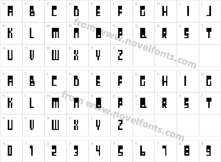 septemberCharacter Map