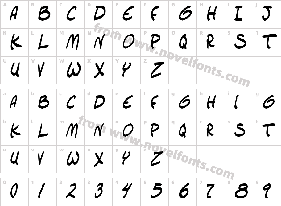 setlist  TBS Bold ItalicCharacter Map