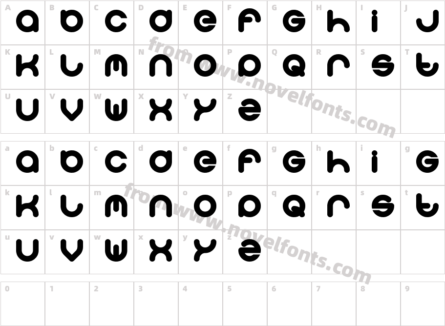 solgasCharacter Map