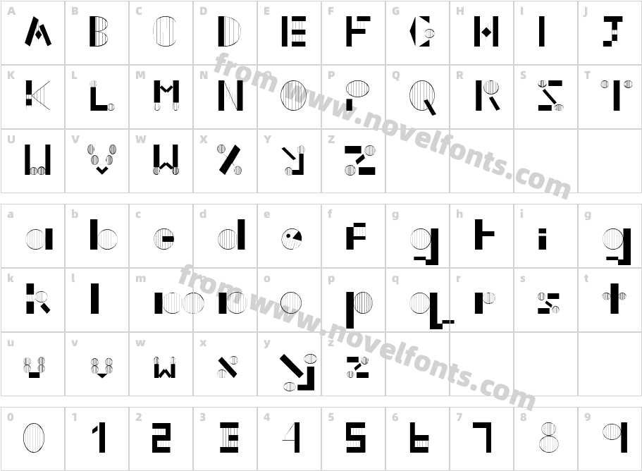 sophie hall baudernCharacter Map