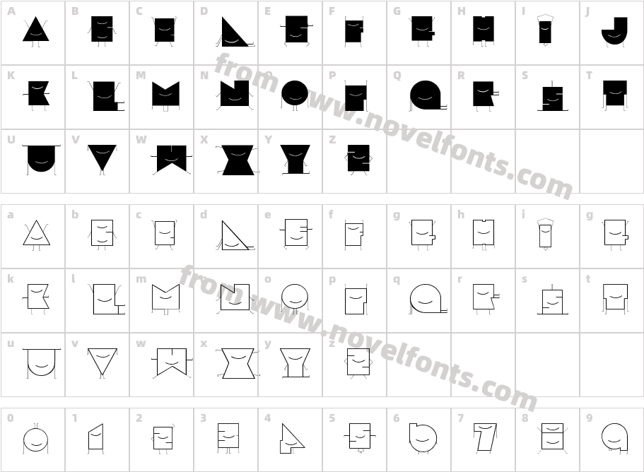 speci.ALECharacter Map