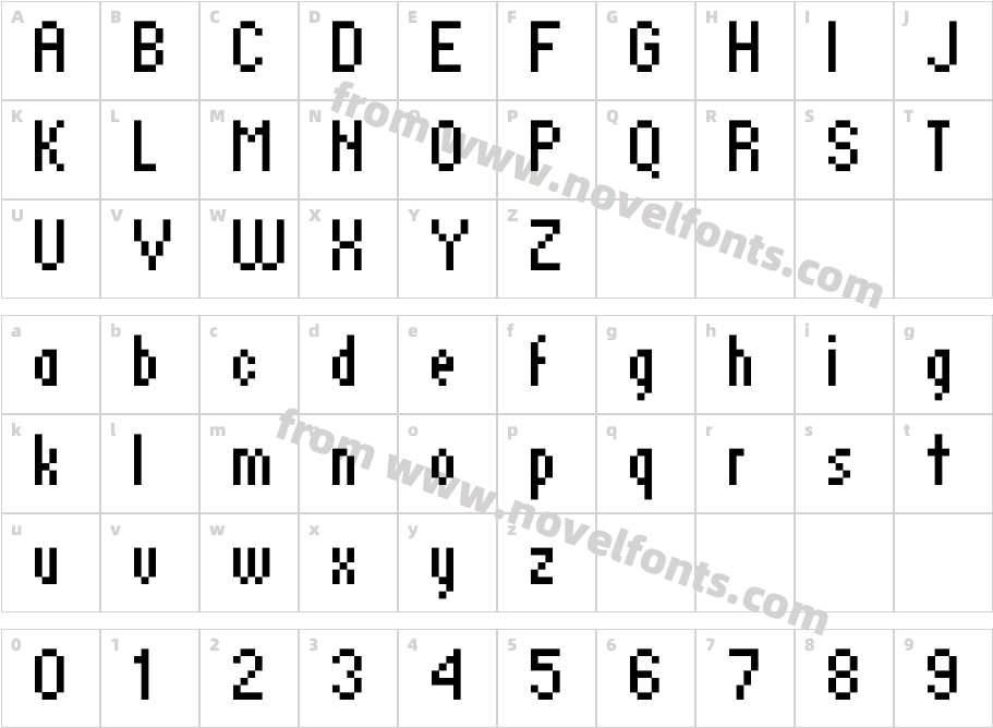 standard 07_57Character Map