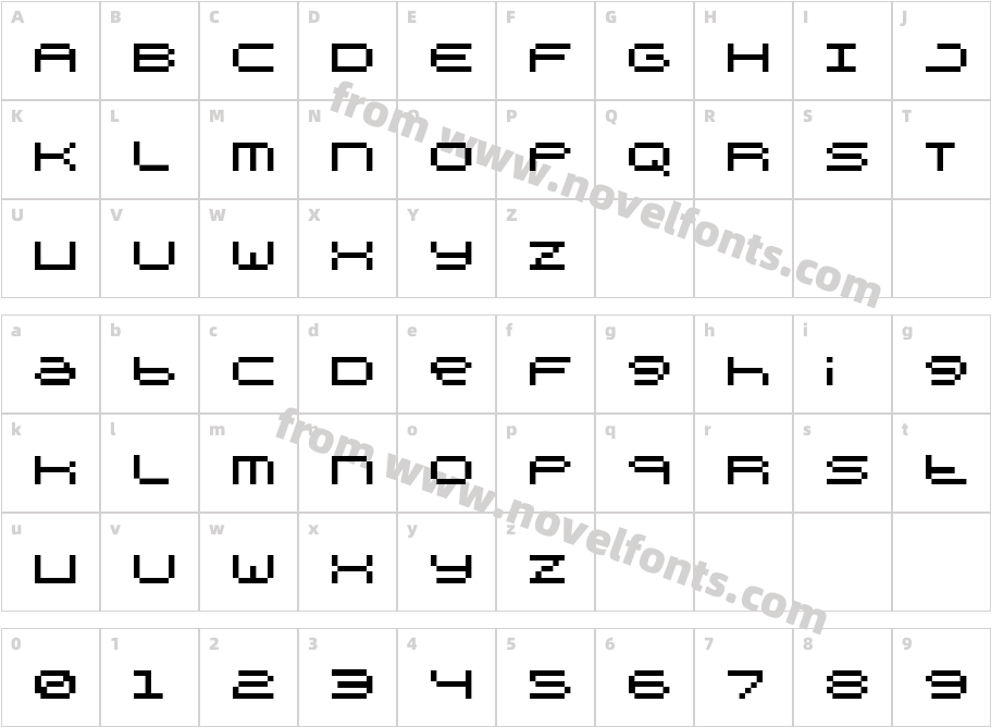 supercolliderCharacter Map