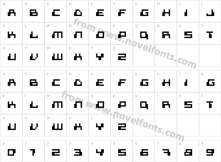 superdigitalCharacter Map