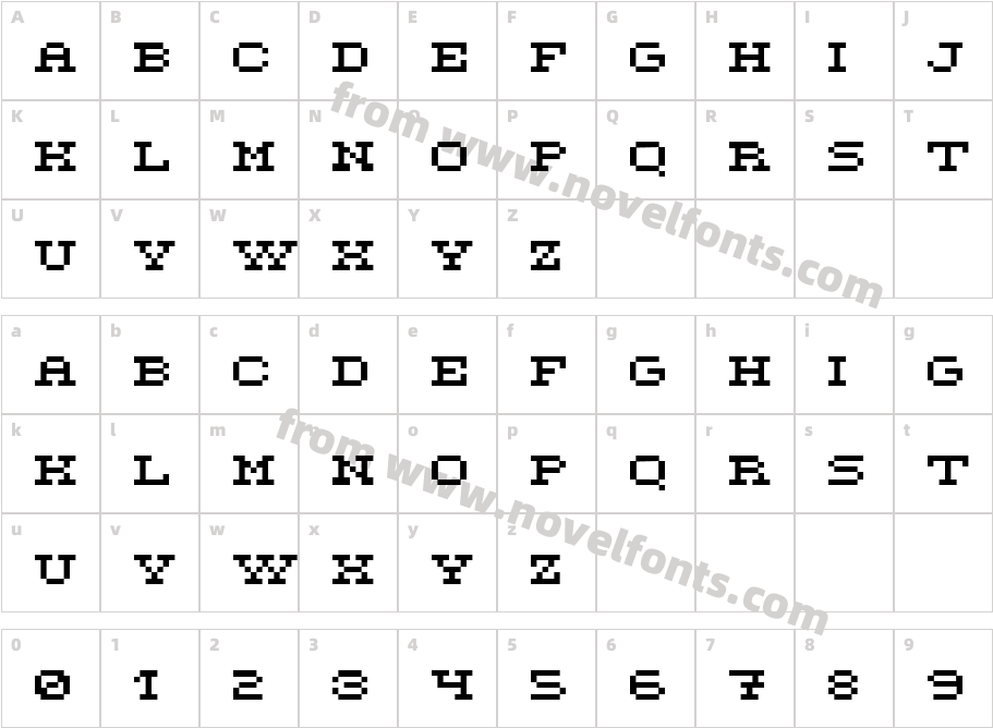 supermagnetCharacter Map