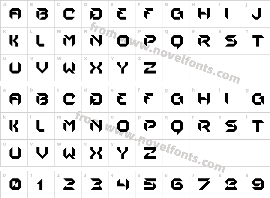 EDGE RegularCharacter Map