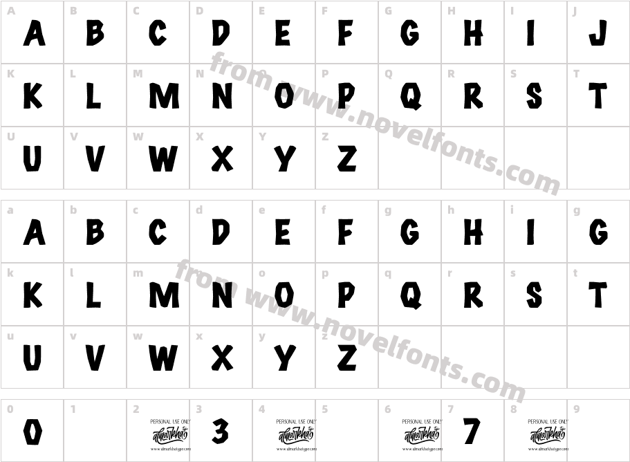 themomentCharacter Map