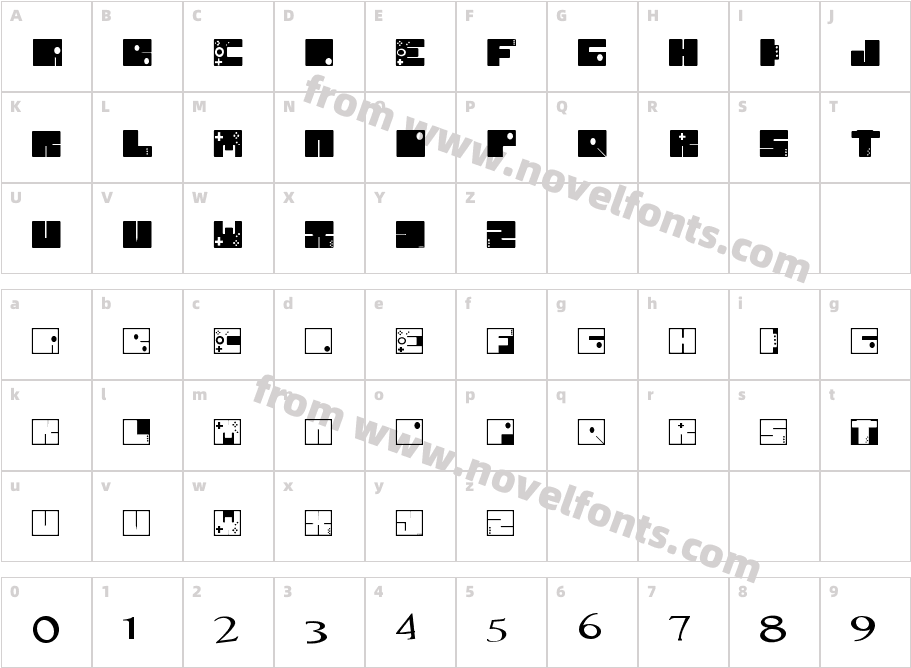 to 64Character Map