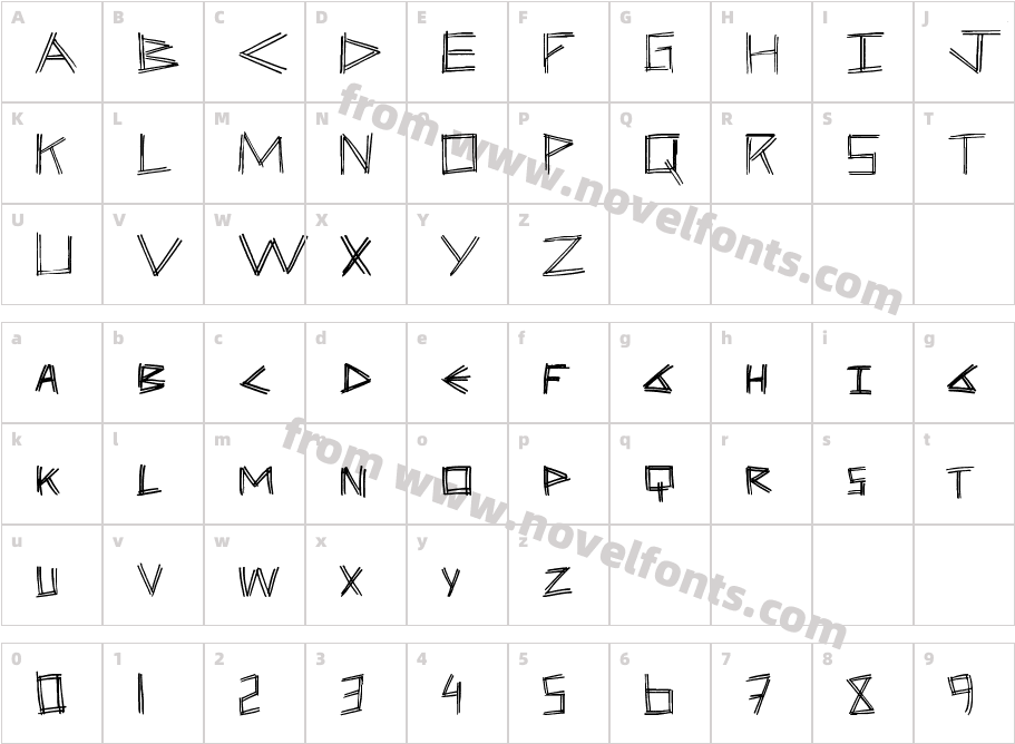 twostickCharacter Map