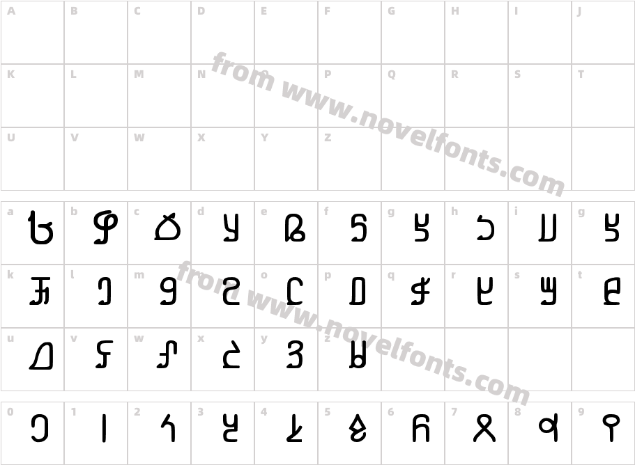 untitled-font-1Character Map