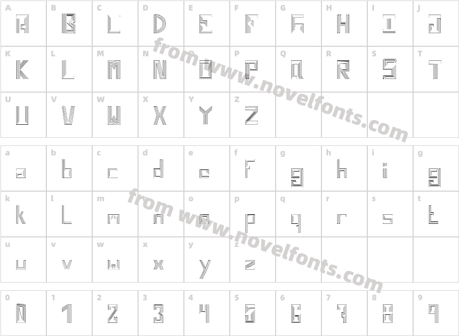 untrazukoCharacter Map