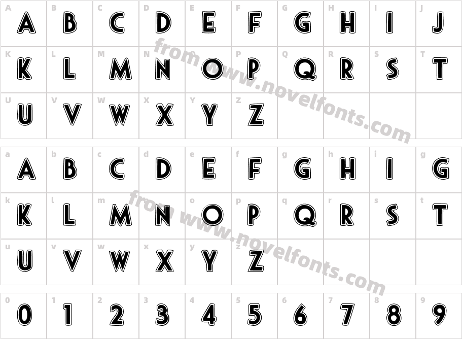 woodcutter executiveCharacter Map