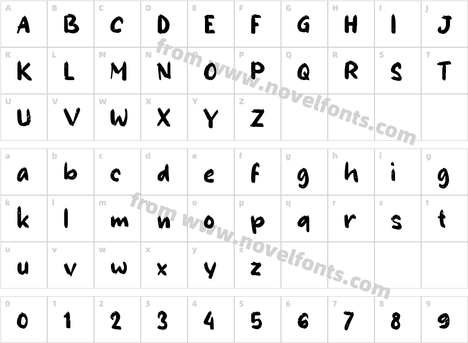 {Bee Pollen}Character Map