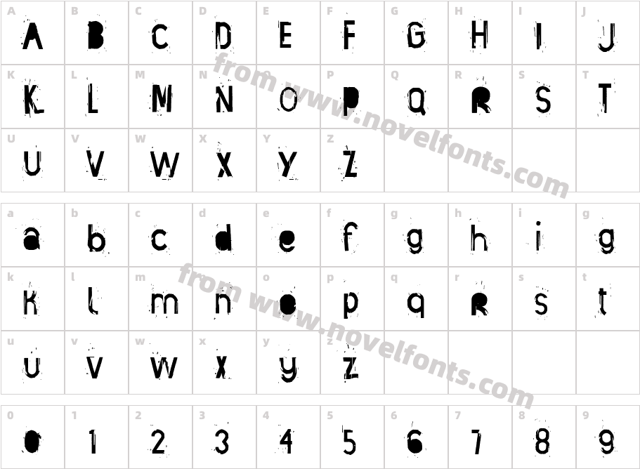 {Manta Ray}Character Map