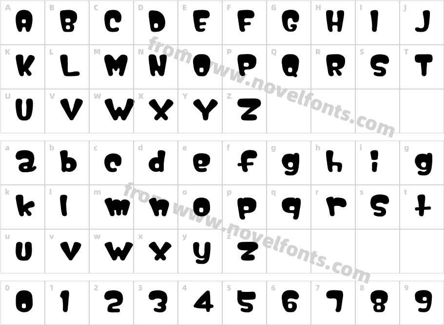 おっぱいCharacter Map