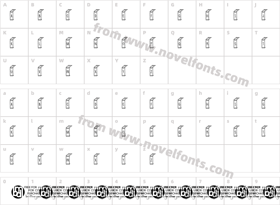 (Book+Ends)Character Map