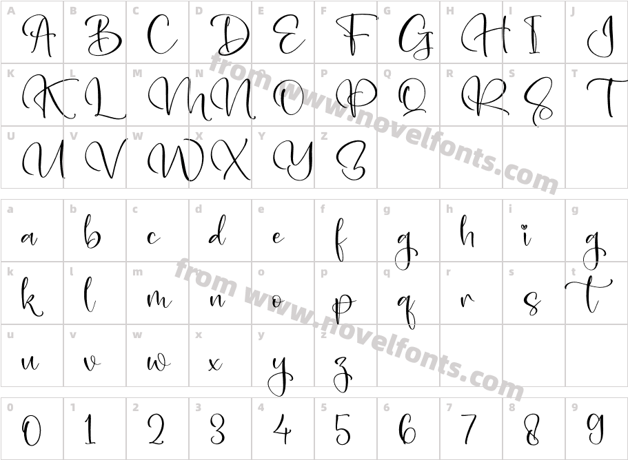 10-4Bz2pCharacter Map