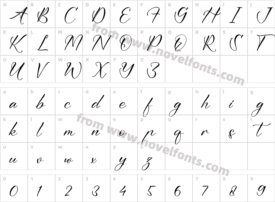 10-PKEmmCharacter Map