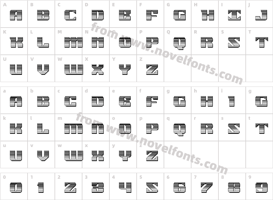 21GunSaluteChromeCharacter Map