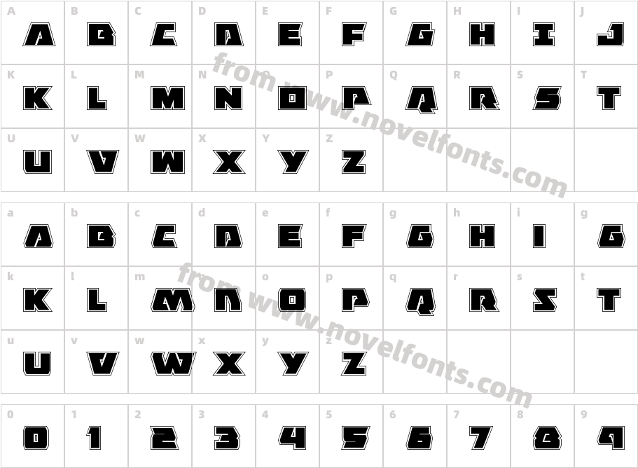 Eagle Strike AcademyCharacter Map