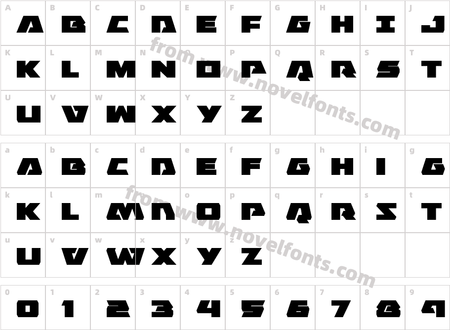 Eagle Strike ExpandedCharacter Map