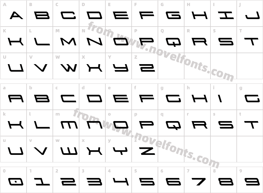 911PorschaLeftalicCharacter Map