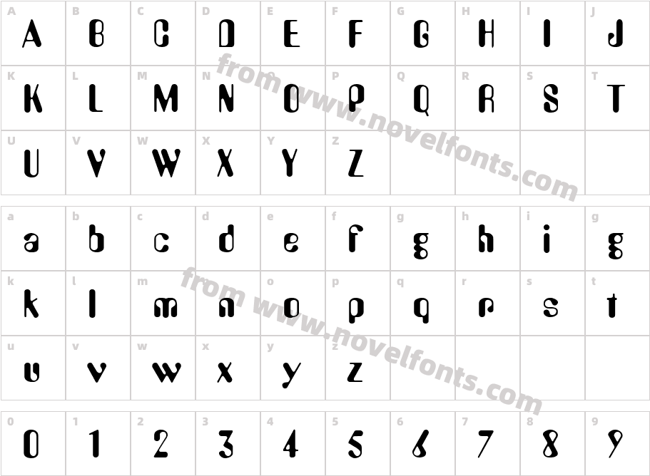 A770DecoCharacter Map