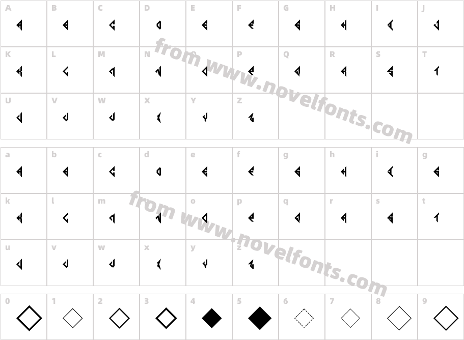 ABC-Diamond-MonogramCharacter Map