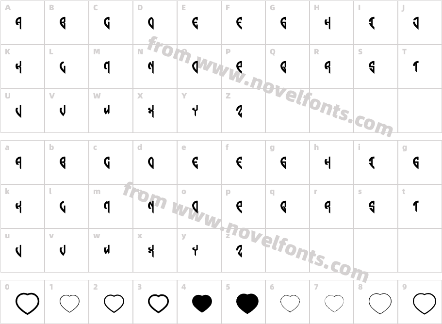 ABC-Love-MonogramCharacter Map